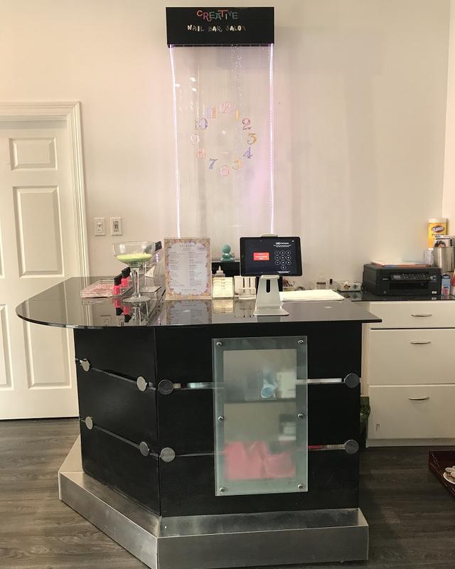 The front desk