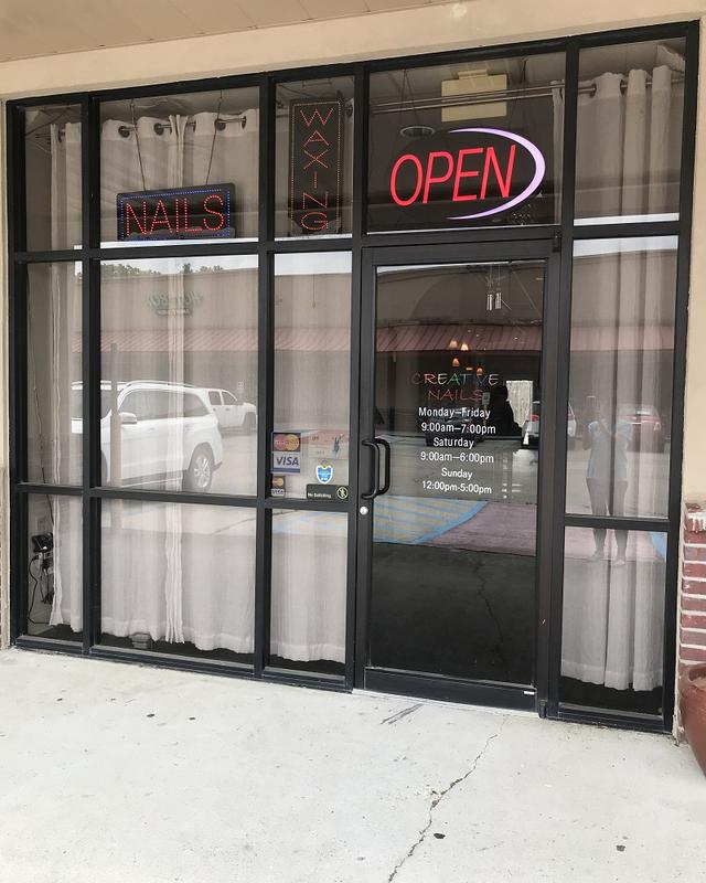 The front door