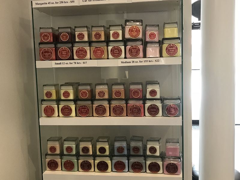 The dip powder shelf